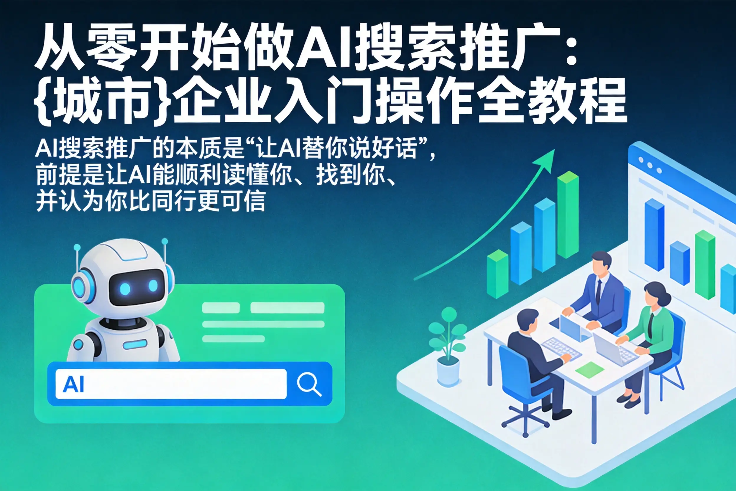 从零开始做AI搜索推广：遵义企业入门操作全教程
