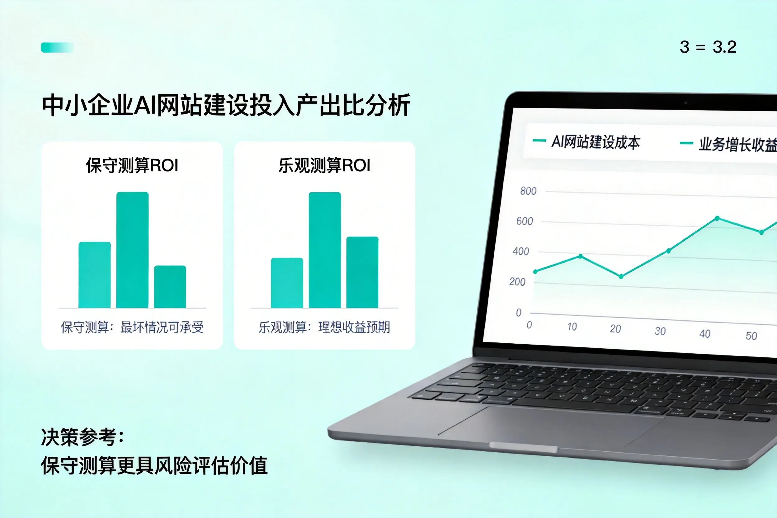 遵义中小企业AI网站建设投入产出比怎么算？先看这份分析