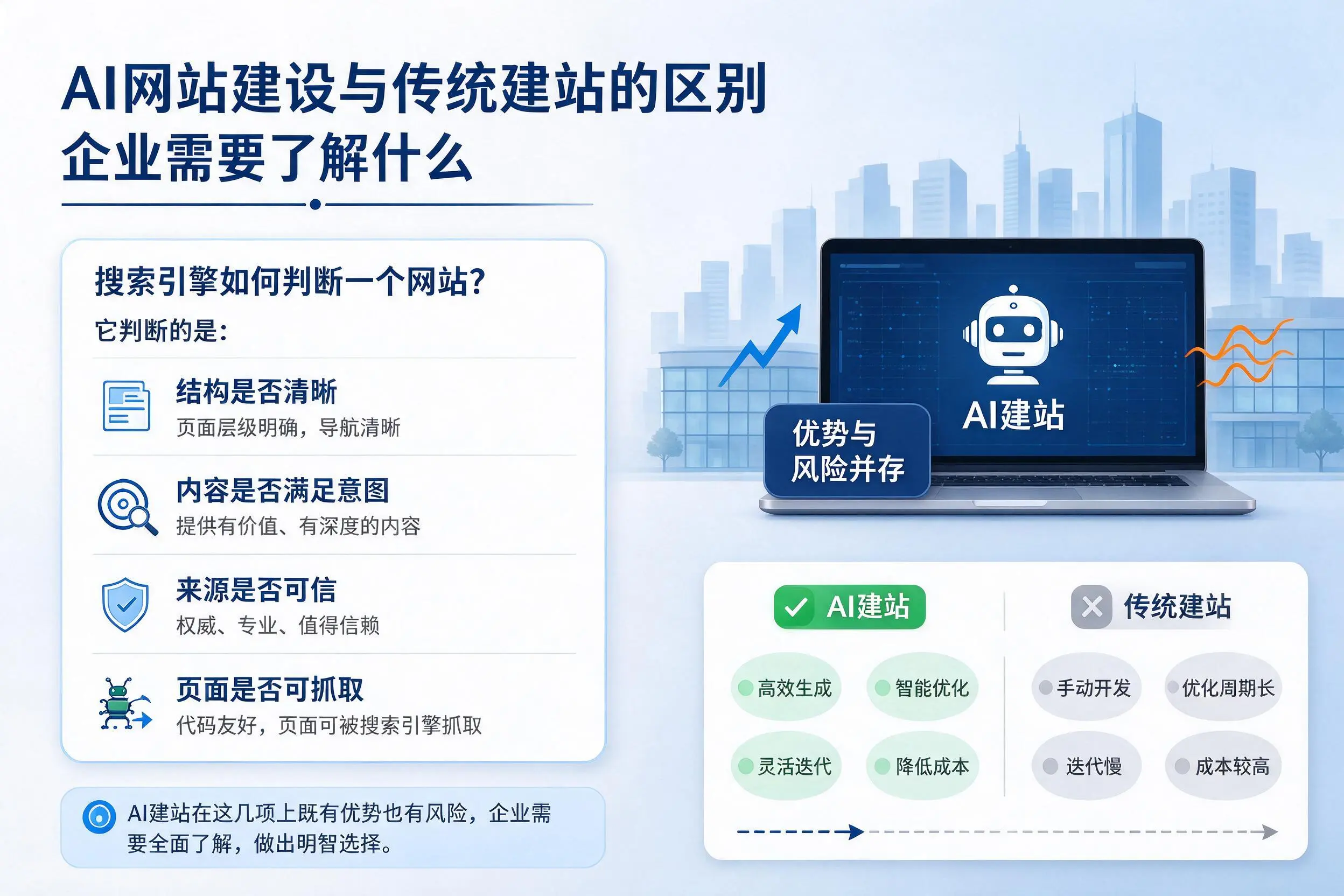 AI网站建设与传统建站的区别,遵义企业需要了解什么