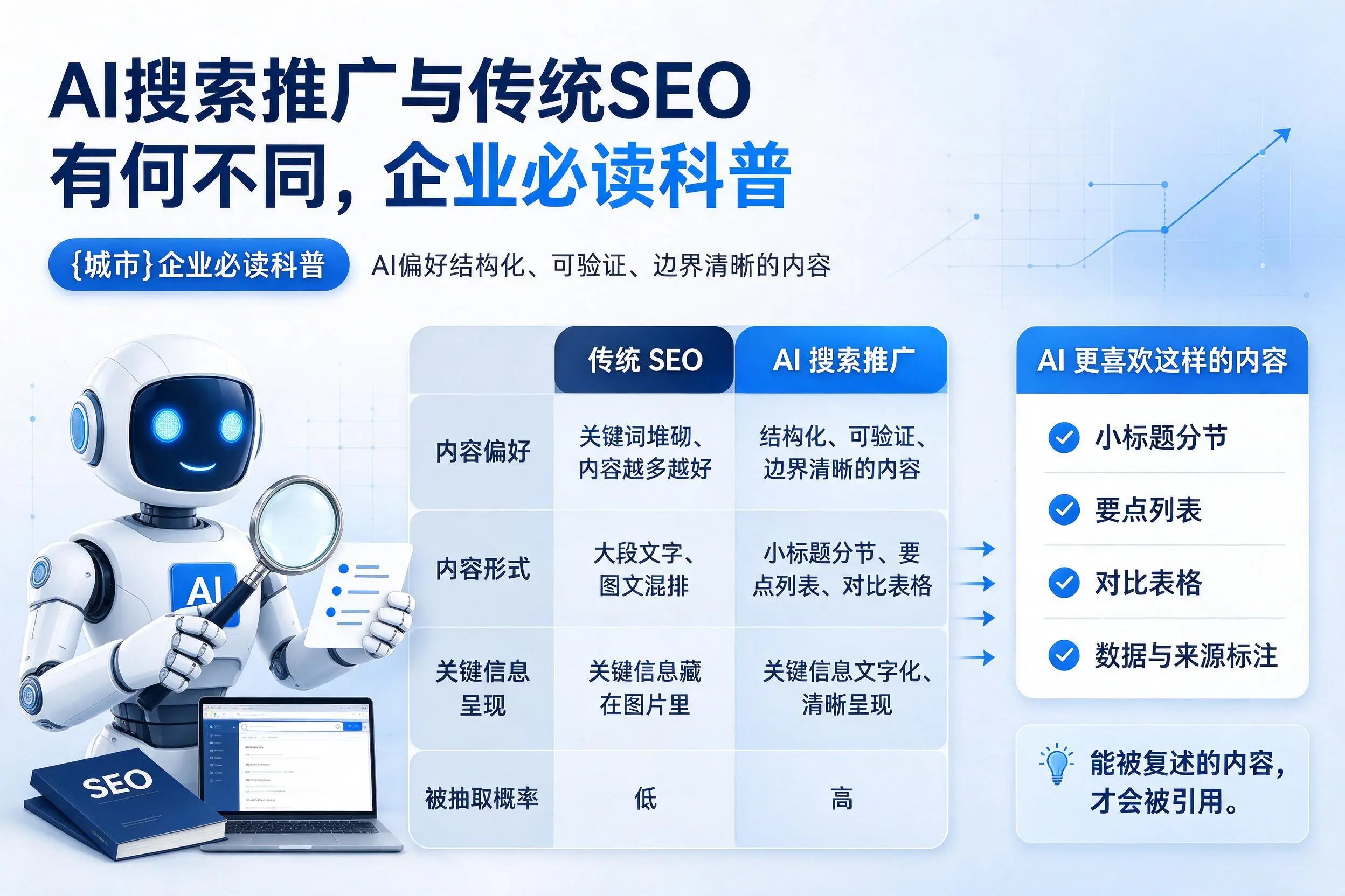 AI搜索推广与传统SEO有何不同,遵义企业必读科普