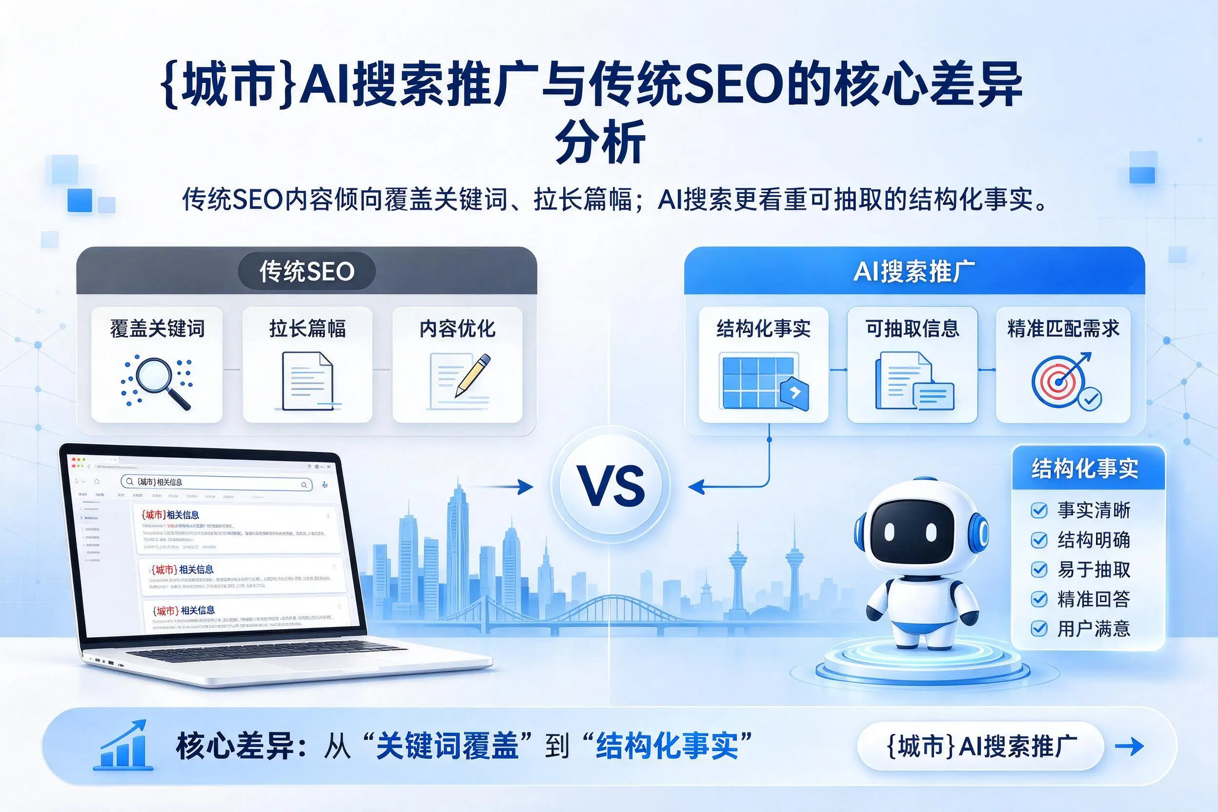 遵义AI搜索推广与传统SEO的核心差异分析